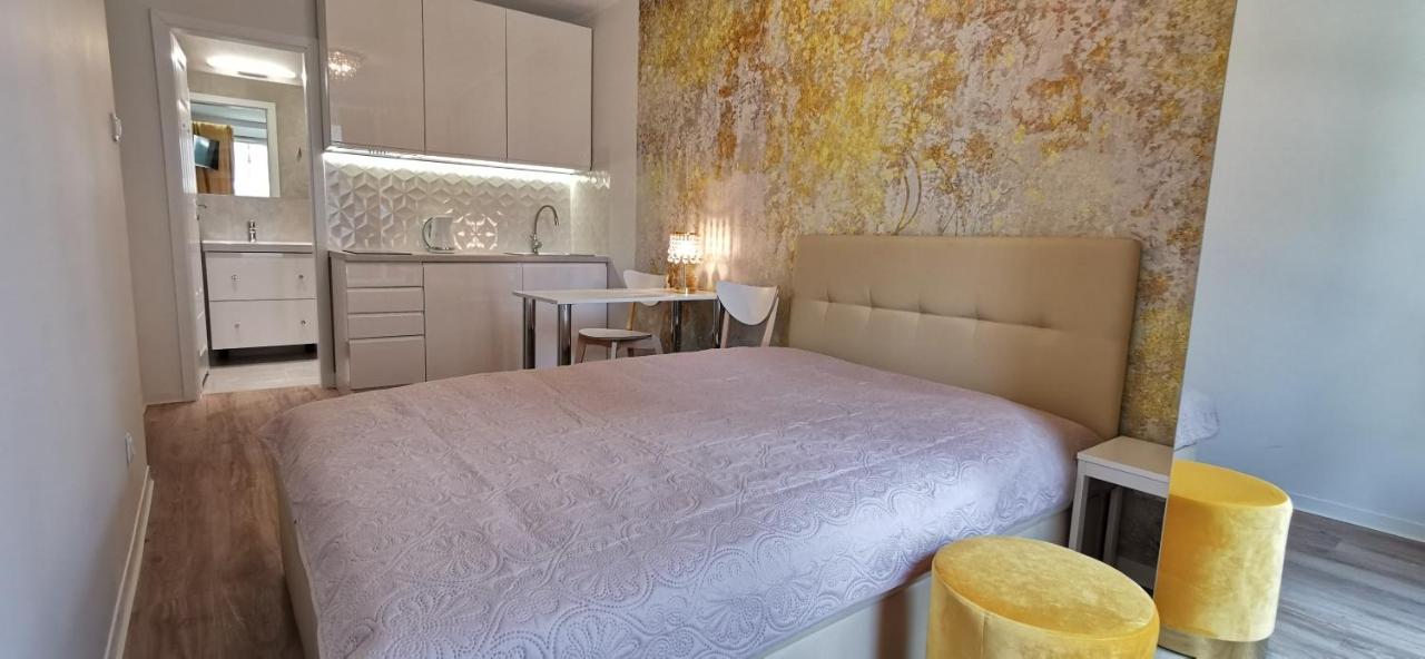 Wow Flou Przystan Letnica Apartamenty 700M Plaza Gdańsk Kültér fotó