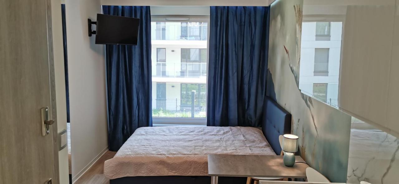 Wow Flou Przystan Letnica Apartamenty 700M Plaza Gdańsk Kültér fotó