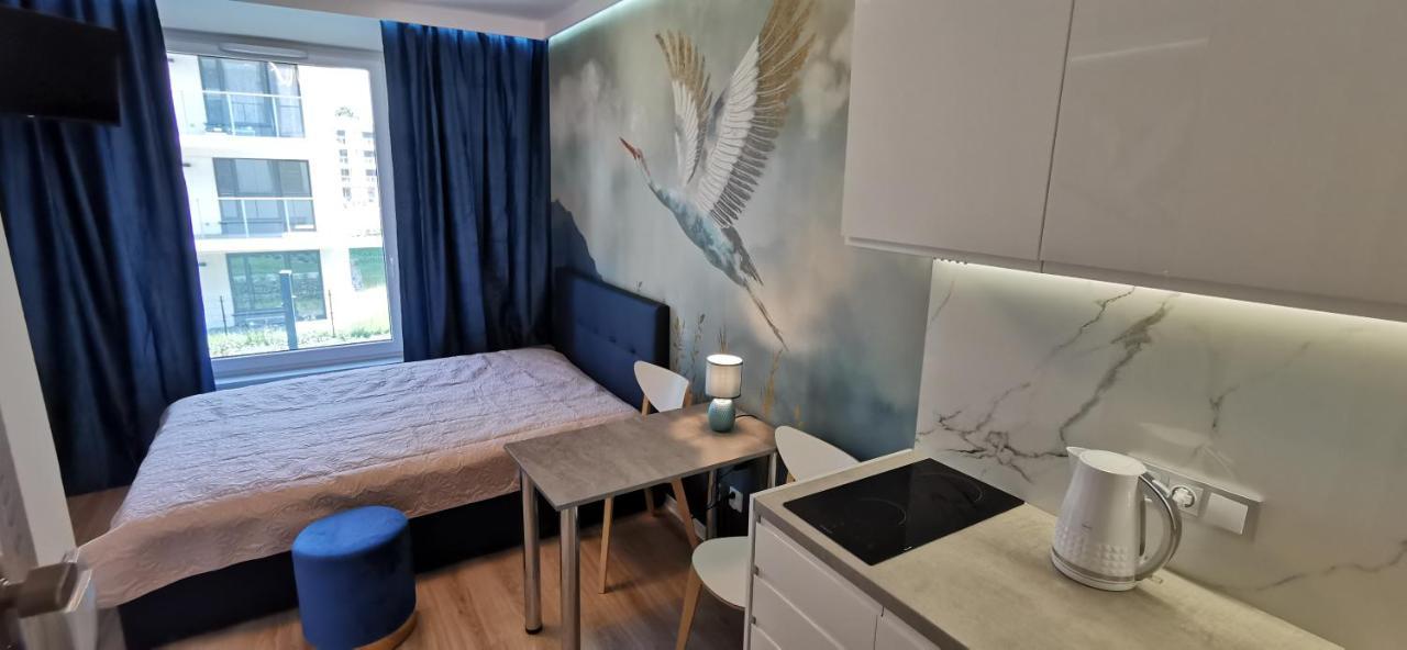 Wow Flou Przystan Letnica Apartamenty 700M Plaza Gdańsk Kültér fotó
